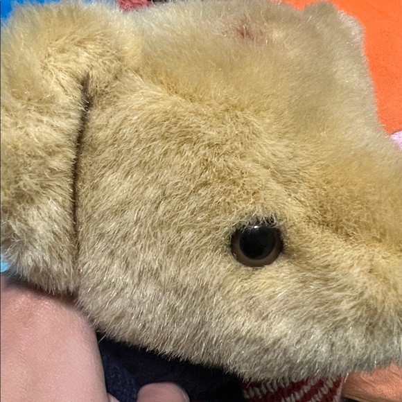 Ralph Lauren 1996 Vintage Polo Teddy Bear  Plush Flag Sweater - Picture 7 of 10